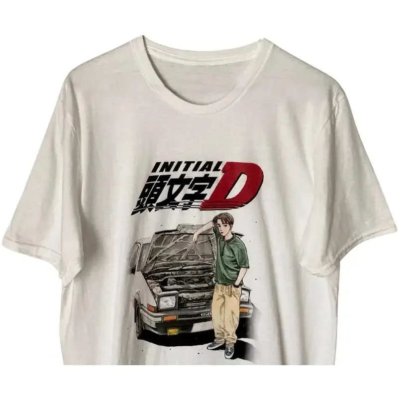 Initial D Takumi Fujiwara Unisex T Shirt High Quality Print