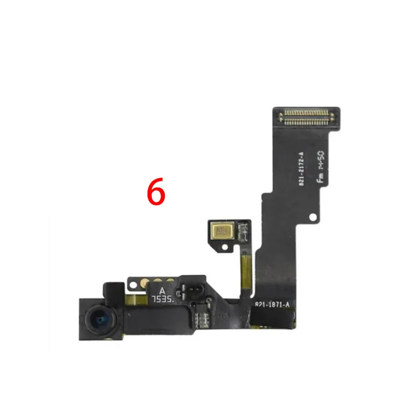 Original Front Facing Facetime Small Camera Flex Cable with Light Proximity Sensor Microphone Assembly For iPhone 6 6S Plus