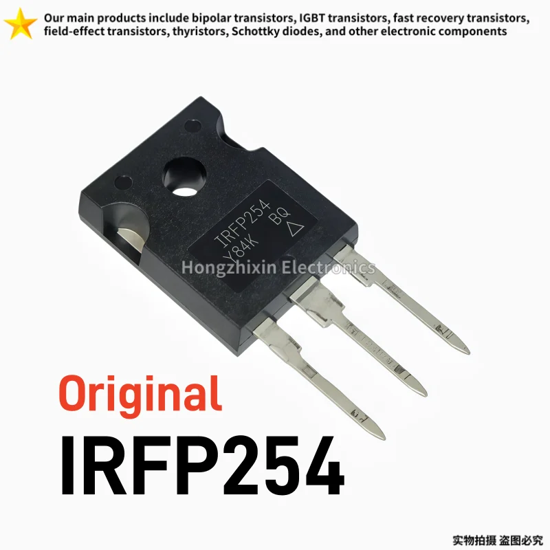 5/10PCS Original IRFP254 IRFP254PBF N-Channel Power MOSFET 250V 23A TO-247 Field Effect Transistor