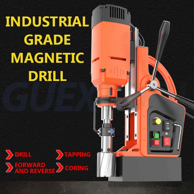 

Multi Functional Industrial Grade Magnetic Seat Drill Small Portable Drilling Machine Adjustable Speed Electric Mag Drill Press