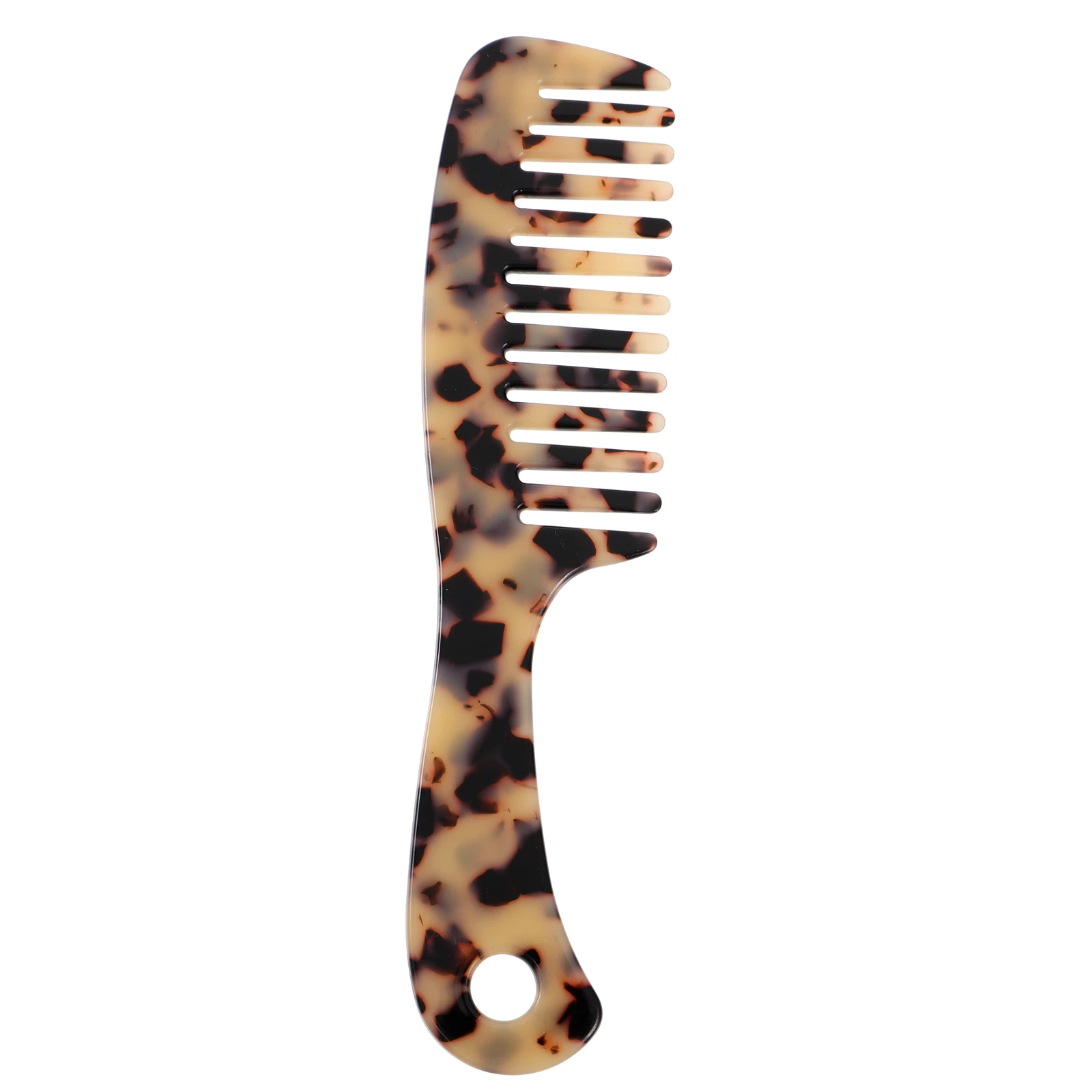 

Marble Pattern Hair Combs Stylish Lightweight Barber Salon Hairdressing Comb Set For Women Girls Easy Detangling Wide Tooth