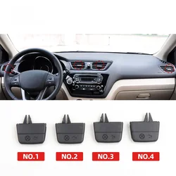 4PCS Front AC Vent Slider Repair Kit Car Air Conditioning Vent Outlet Grilles Clip Paddles 2011-2015 For KIA K2