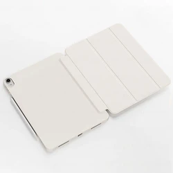 Tablet Case for iPad Air 11 2025 Cover Air 6th 11-in M2 Soft Case Three-fold bracket PU Protective Shell for iPad A16 11th Gen.