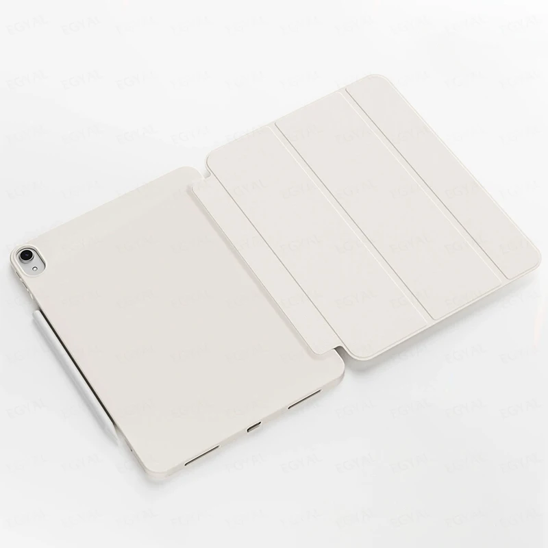 Tablet Case for iPad Air 11 2025 Cover Air 6th 11-in M2 Soft Case Three-fold bracket PU Protective Shell for iPad A16 11th Gen.