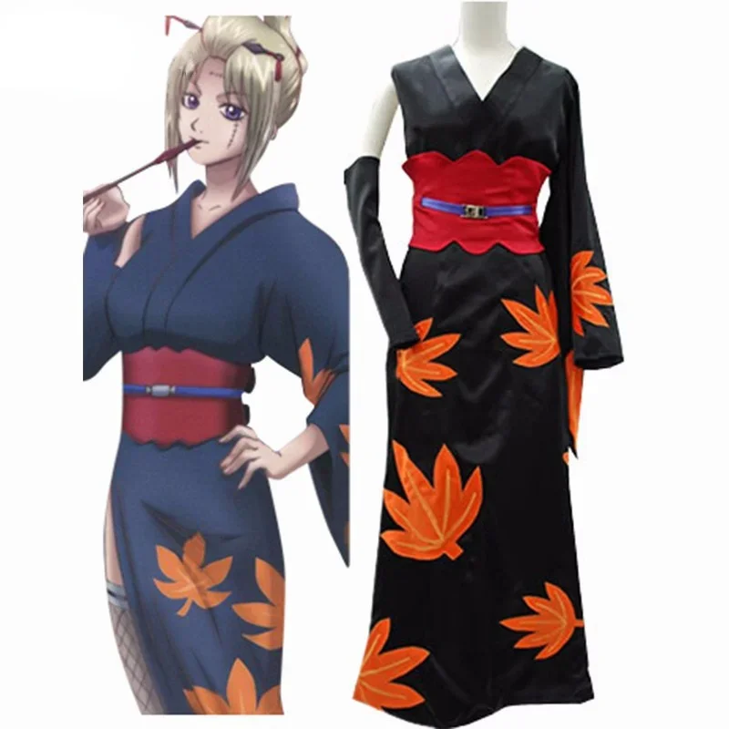 Anime Gintama Tsukuyo Cosplay Kimono Costume