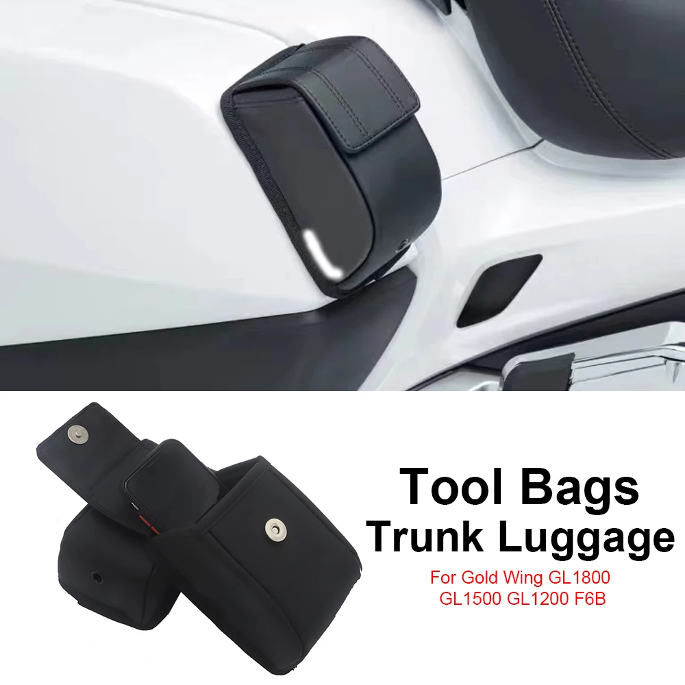 For Honda Goldwing GL1800 GL1500 GL1200 F6B Motorcycle Accessories Protector Trunk Luggage Cases Tool Bags Pouch Storage