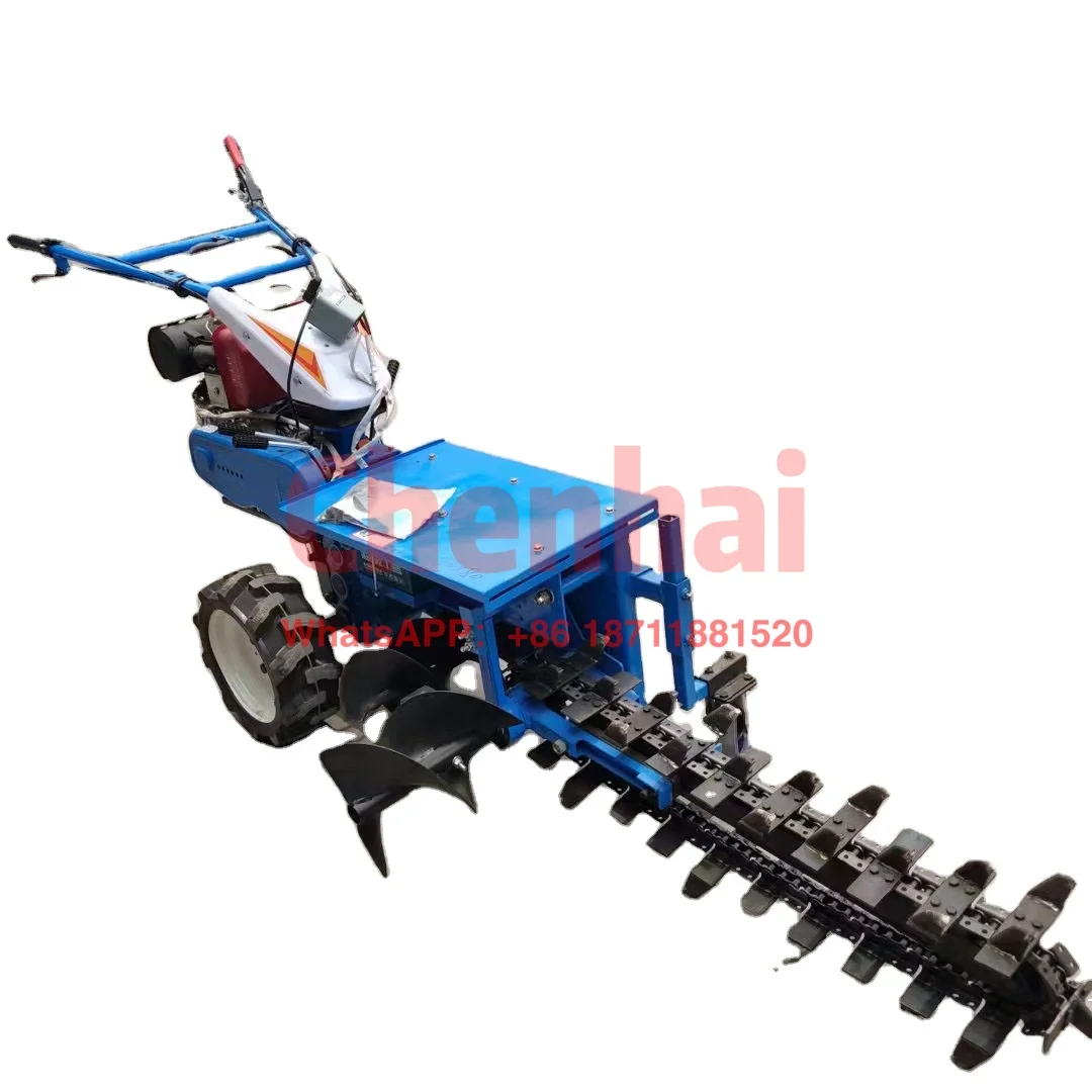 Farm Equipment  Mini Trencher Ditcher Trencher Machine for Factory Digging Trencher