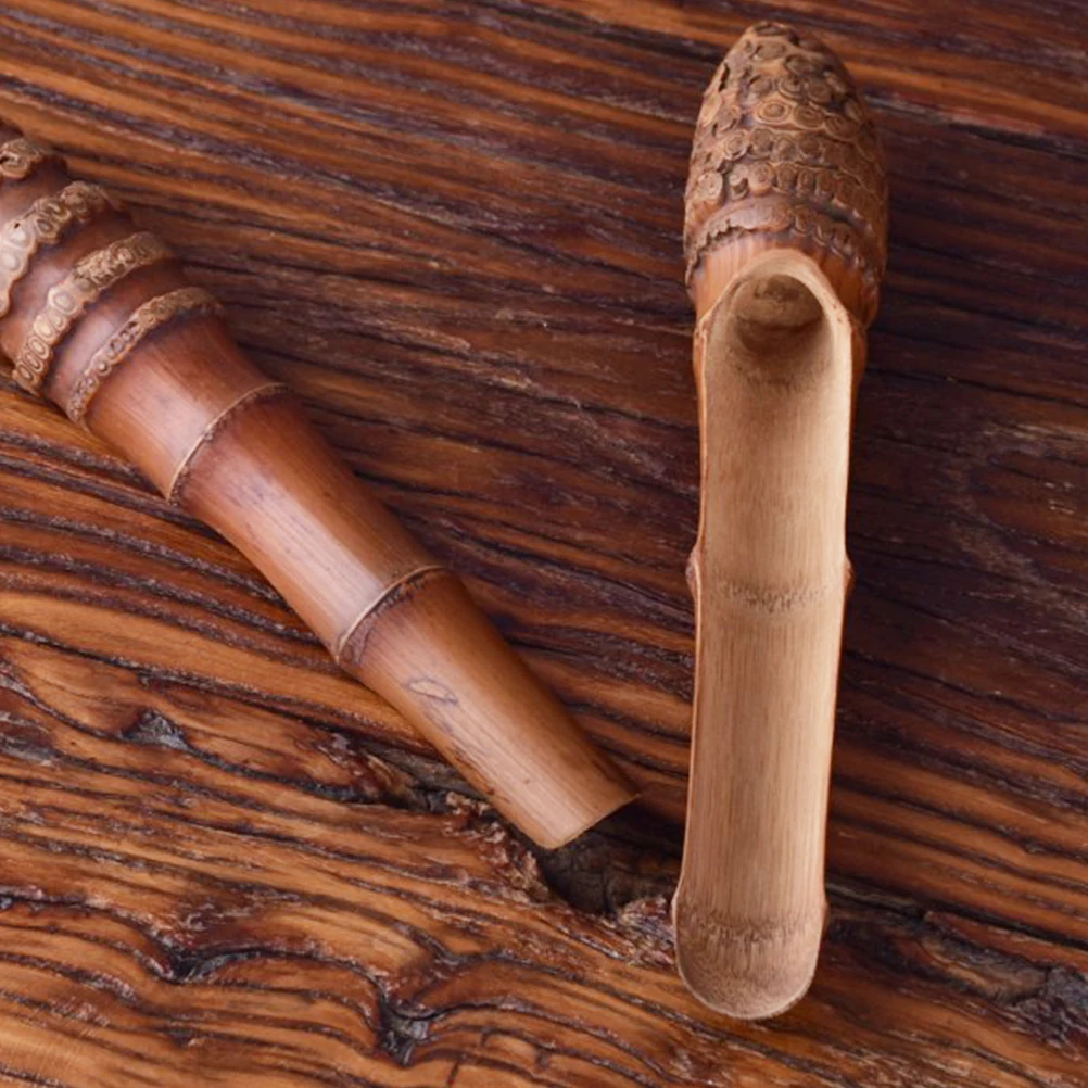 

Bamboo Root Spoon Handmade Scoop For Salt Coffee Flour Bath Salt Supplies Bamboo Teaspoons Portable Tea Set