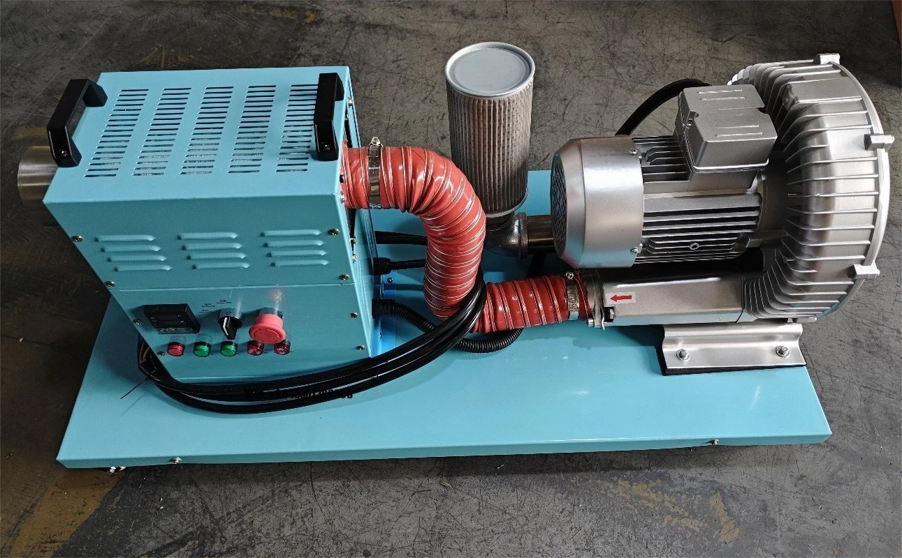 

7.5KW Stainless Steel Electric Heater Industrial Hot Air Blower with High-Pressure Motor for Drying