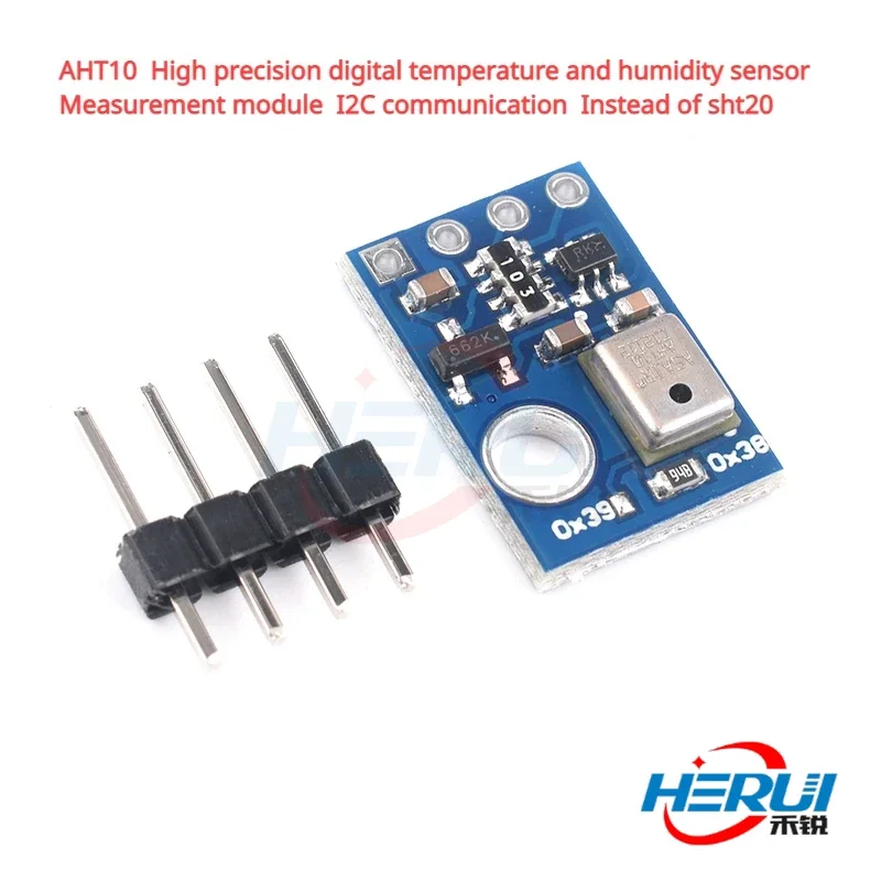 

AHT10 High precision digital temperature and humidity sensor Measurement module I2C communication Instead of sht20