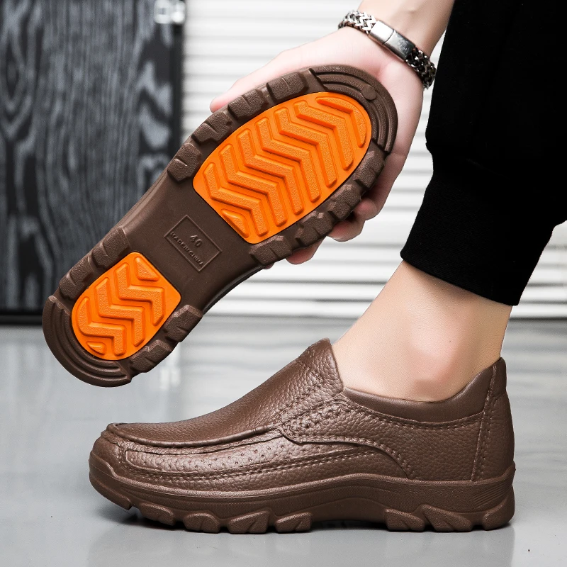 Chef shoes four seasons anti-slip waterproof oil-proof comfort hotel kitchen work shoes portable breathable outdoor casual shoes