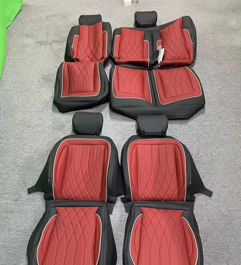 DOS Applicable for Mercedes Benzz G-Class Seat Cover Customized Styles Colors New G-class Seat Nappa Leather Cover Interior Wrap