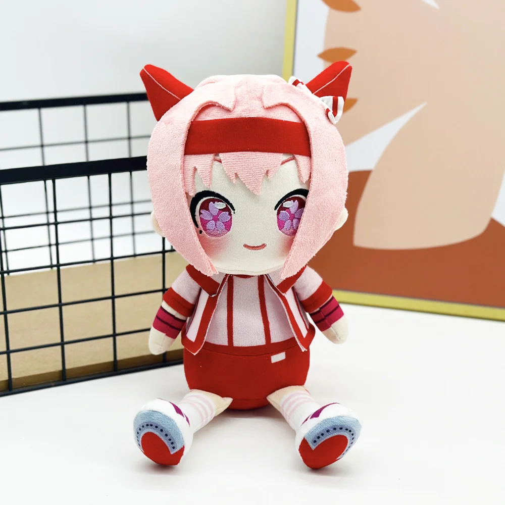 

New Anime Agnes Tachyon Plush Cartoon Uma Musume Plush Toy Cute Soft Stuffed Plushie Pillow Doll For Kid Birthday Christmas Gift