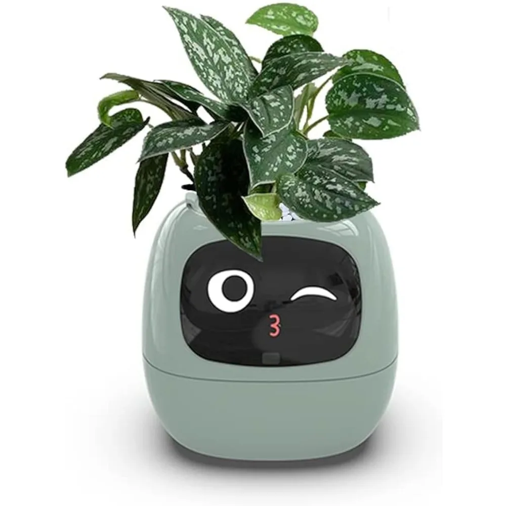 

Smart Flowerpots with AI Sensors and Multiple Expressions for Easy Plant Care in Living Room