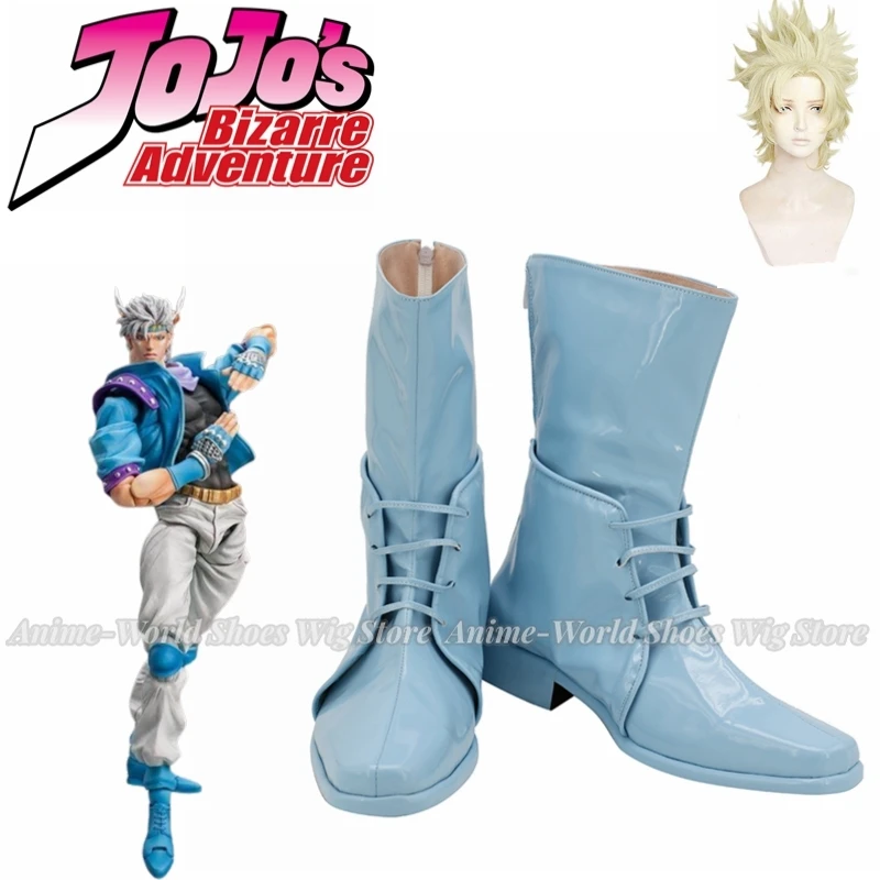 

JOJO Caesar Shoes Cosplay JoJo's Bizarre Adventure Caesar Anthonio Zeppeli Cosplay Boots Leather Shoes Custom Made