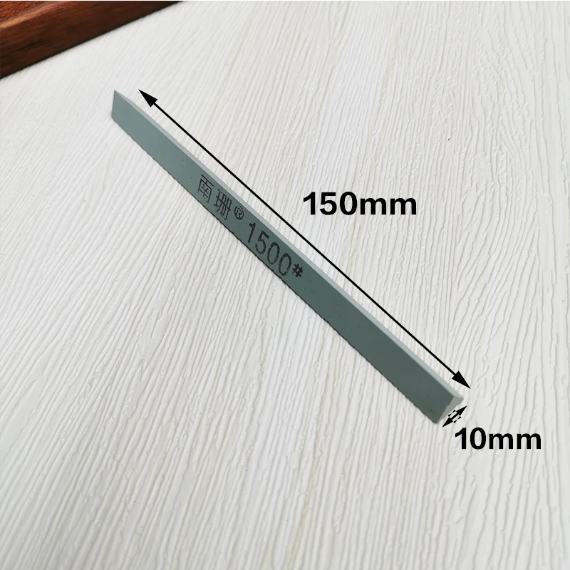 Triangle Diamond Oil Stone 150*10mm Fine Grinding Sharpening Stone Strip for Knives & Hand Tools Polishing