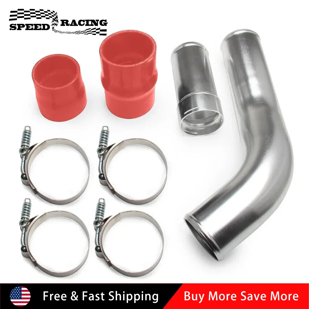 

High Quality Cold Side Aluminum Intercooler Pipe Upgrade Kit Red Blue For 2011-2016 Ford 6.7L Powerstroke Diesel