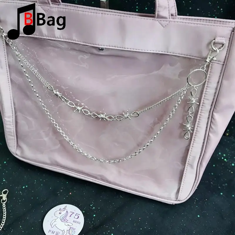 Creative Design Long Medium Short Ita Bag Chains Single Double Layer Special Style Accessory Decor Diy Materials For Ita Bag