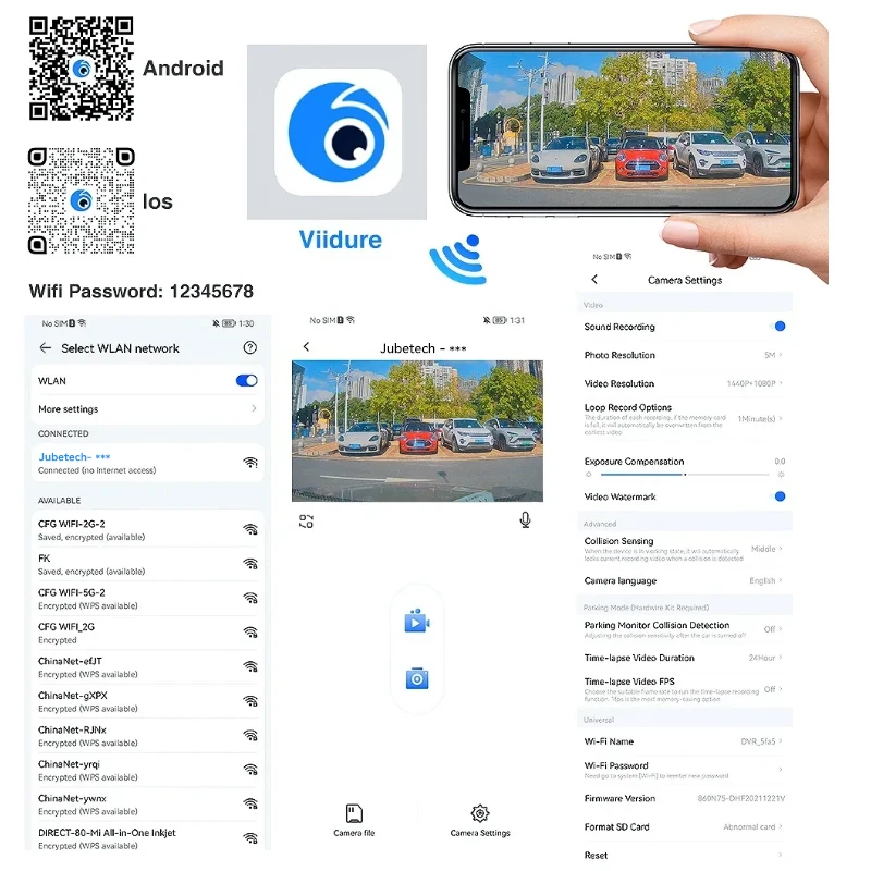 كاميرا Null المحمولة 2K WiFi كاميرا رياضية صغيرة 1.3 بوصة مسجل فيديو رقمي محمول الأشعة تحت الحمراء BodyCam كاميرا فيديو الشرطة #3