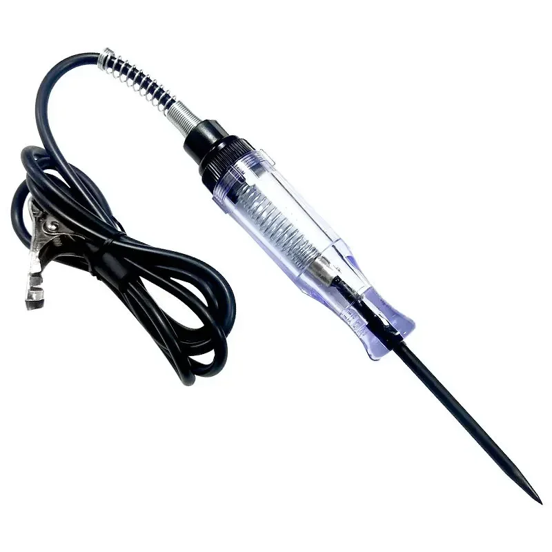 6V 12V 24V DC Car Truck Voltage Circuit Tester Car Test Long Probe Pen Light Bulb Automobile Car Circuit Tester Pen