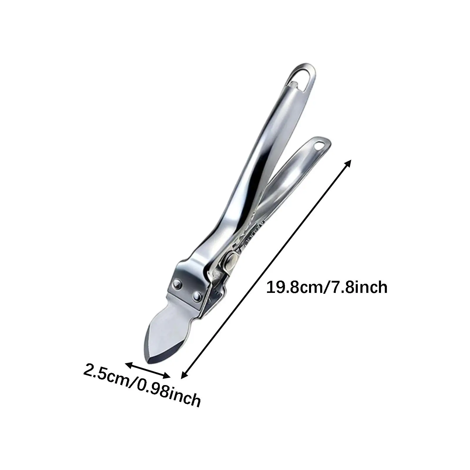 Durian Opening Tool Easy to Use Stainless Steel Durian Peel Breaking Tool Watermelon Splitter Opener Clip for Kitchen Home