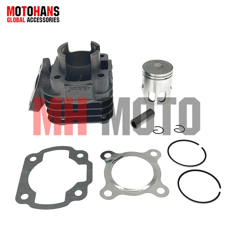 JOG50 BWS50 YW50 MINARELLI50 ZUMA50 40MM CYLINDER AND PISTON KIT WITH 12MM PIN 1PE40QMB 2T 50CC SCOOTER ENGINE PARTS