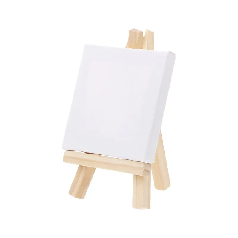 Wood Mini Easel Frame Tripod Display Meeting Wedding Table