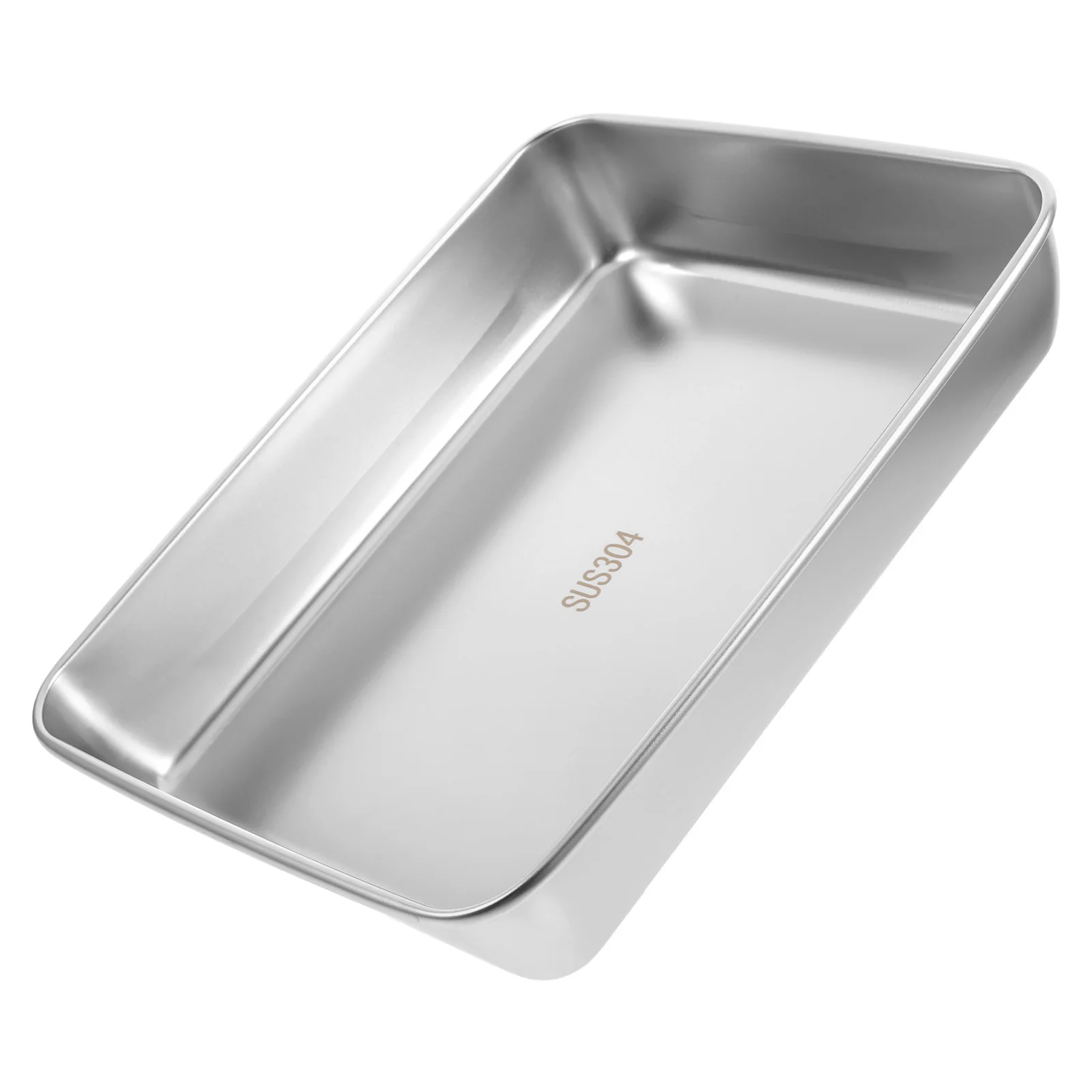 

Stainless Steel Baking Pan Large Rectangle Tray For Oven Cake Bread Cookies Reusable Baking Supplies Kitchen Bakeware
