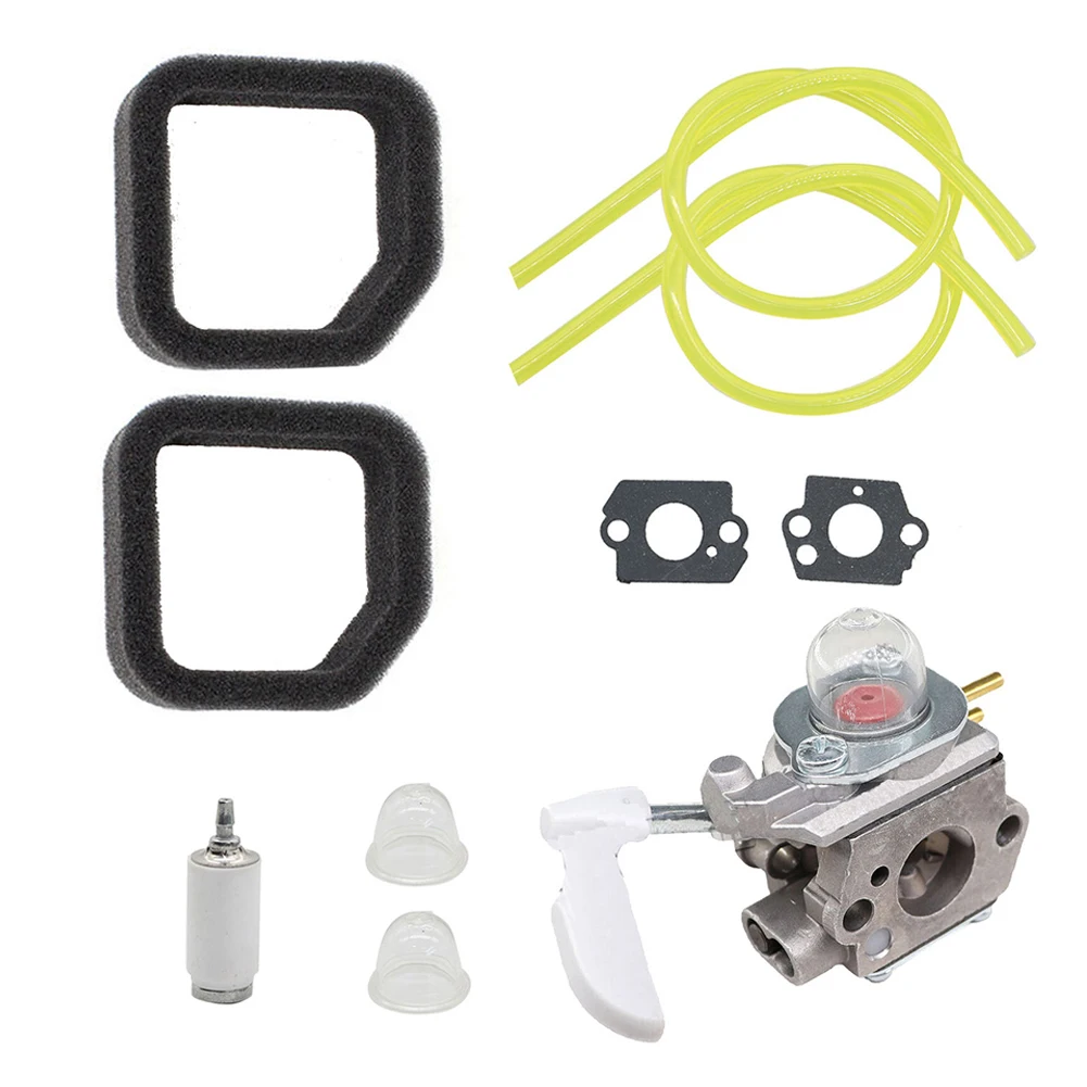 

Carburetor Components Carburetor Kit For DIY Maintenance 2 Air Filters Engine Parts Compatible Parts Easy Installation