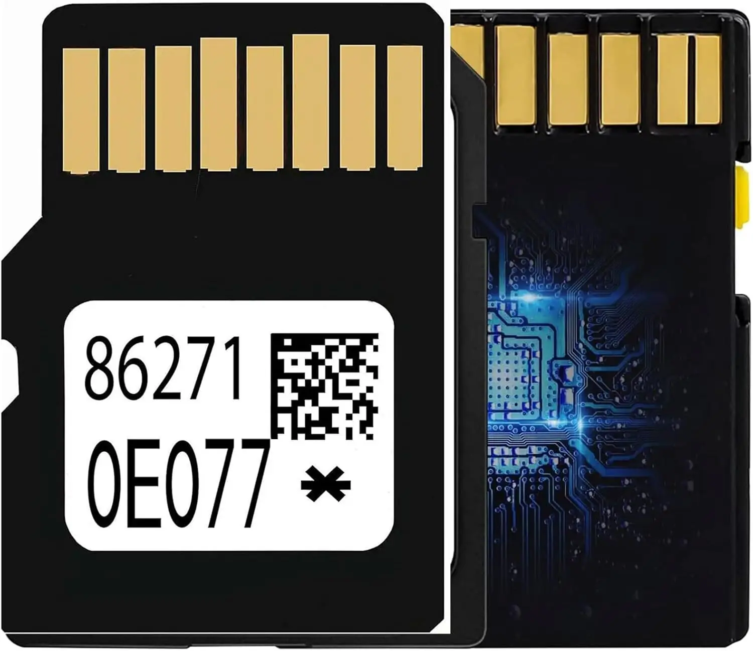 Tarjeta SD de navegación 2025 86271-0E077, para Rav4 Corolla Avalon Camry Tacoma, última actualización mapa GPS USA/CAN