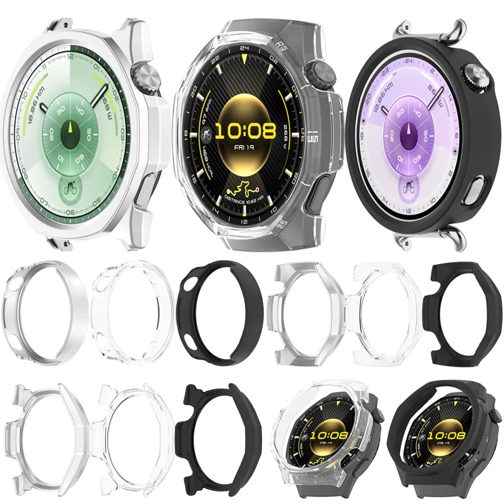 BEHUA الغطاء الواقي لهواوي ساعة GT6 41 مللي متر 46 مللي متر SmartWatch PC الإطار تغطية حالات لهواوي GT6 برو اكسسوارات #1