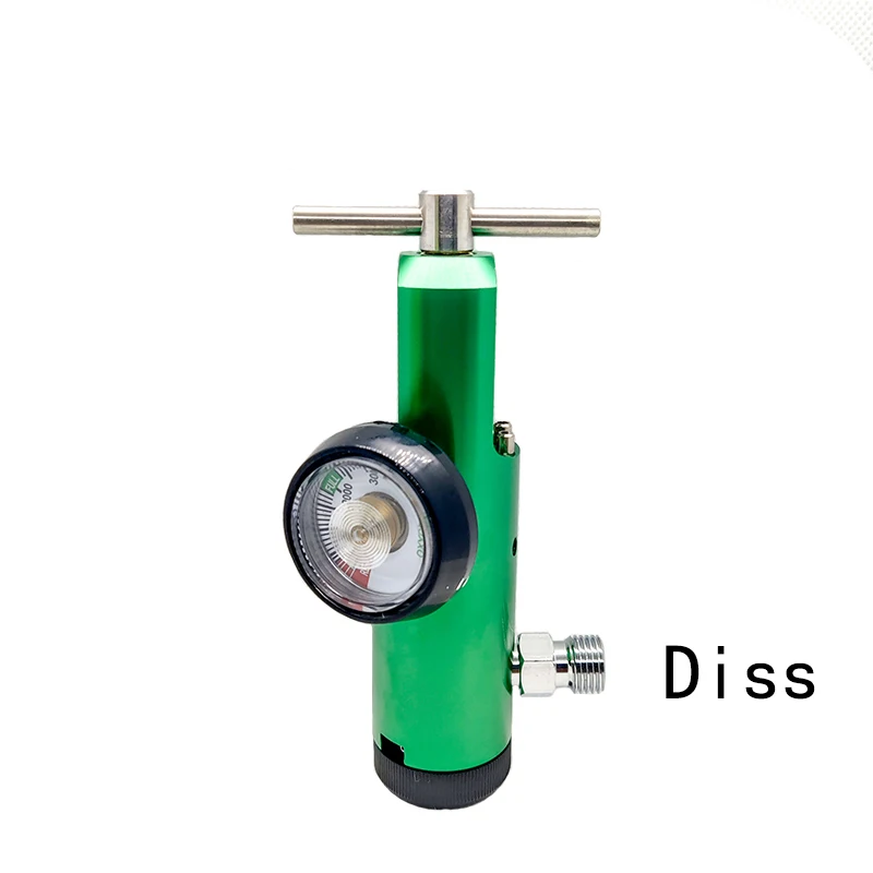 3000psi CGA870Medical Gas Oxygen Pressure Regulator For Hospital 0-15L