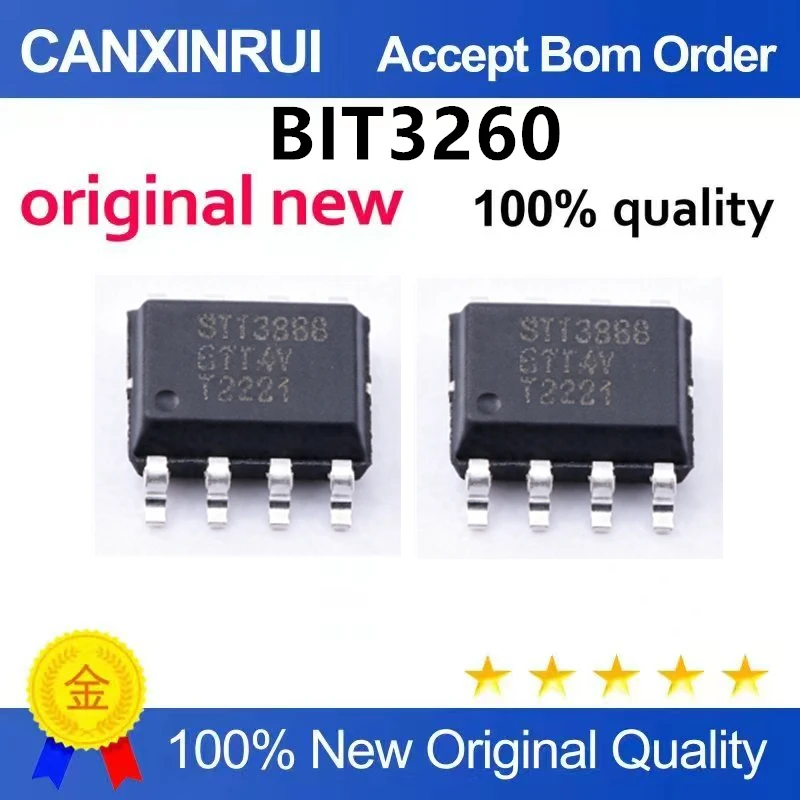 （5pcs-100pcs）Brand new original BIT3260 silk screen BIT3260 patch SOP-8 LED power driver chip IC in stock