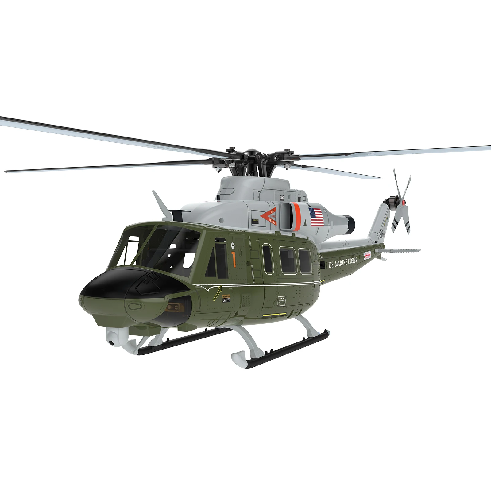 2026 GOOSKY GuTian E2 UH-1Y Realistic GPS Intelligent Model Helicopter Intelligent One Click Return Outdoor Wind Resistance Stab