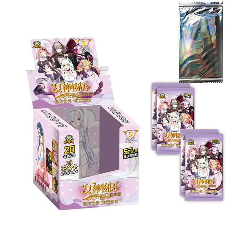 Goddess Story Collection Cards NS2M02 5M03 Booster Box Anime Girl Tcg Game Card para niños, juguetes de mesa para niños, regalo de cumpleaños familiar