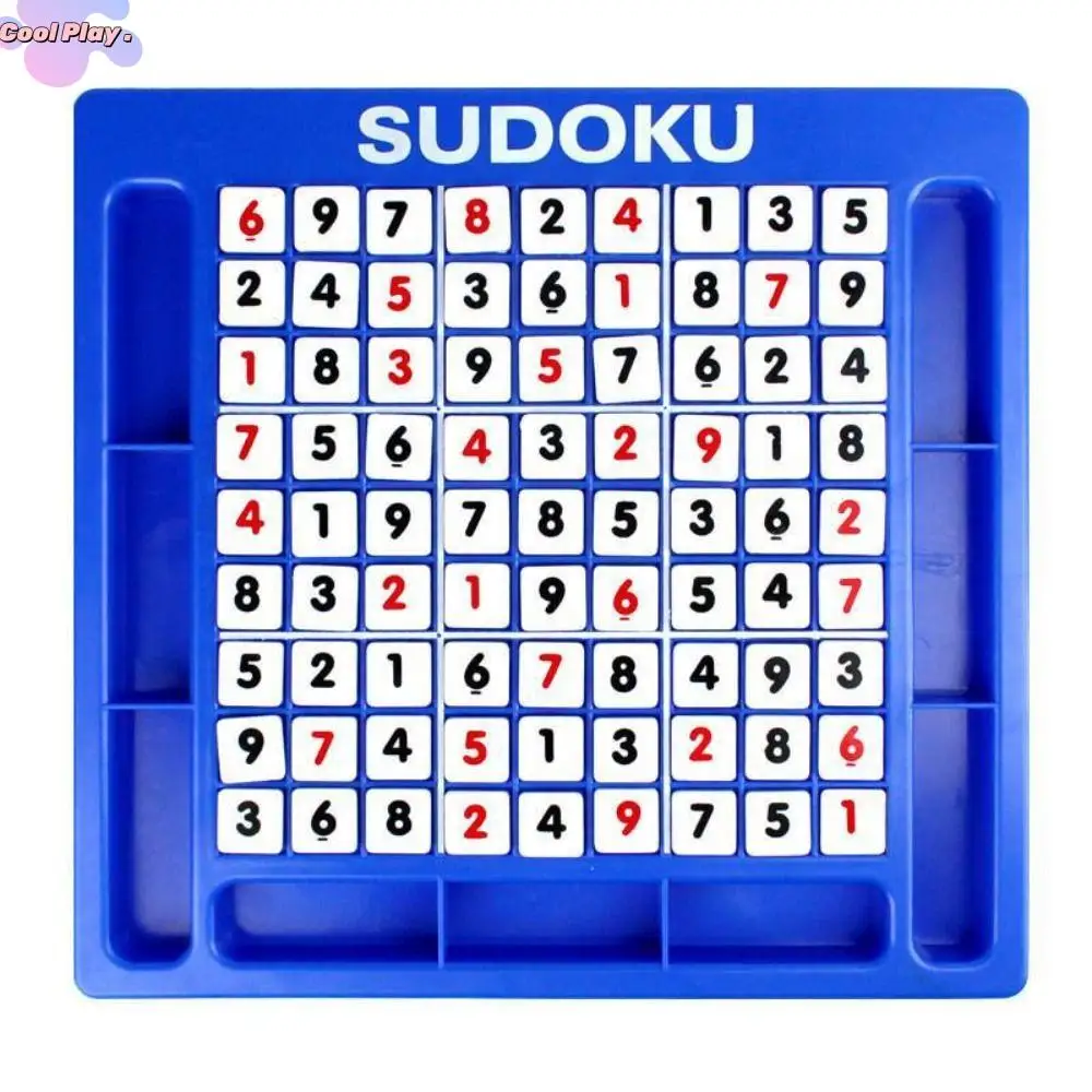 

1 Set Nine Grid Sudoku Crosswords Toys Early Educational International Sudoku Puzzle Toys Montessori Checkers Number Place Games