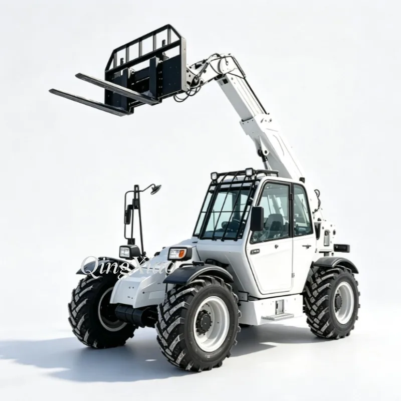 FOB Rough Terrain 4WD Telescopic Loader For Mining Site Material Handling China Source Factory Direct Sale Reliable Quality
