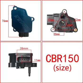 Snímač polohy škrticí klapky TPS pro Honda CBR CBR150 CB150R CB150RC CBR250R motocykl škrticí klapka 16060-kWF-941 6 nejlepší prodej Motor Bosch 1607022603 - №1