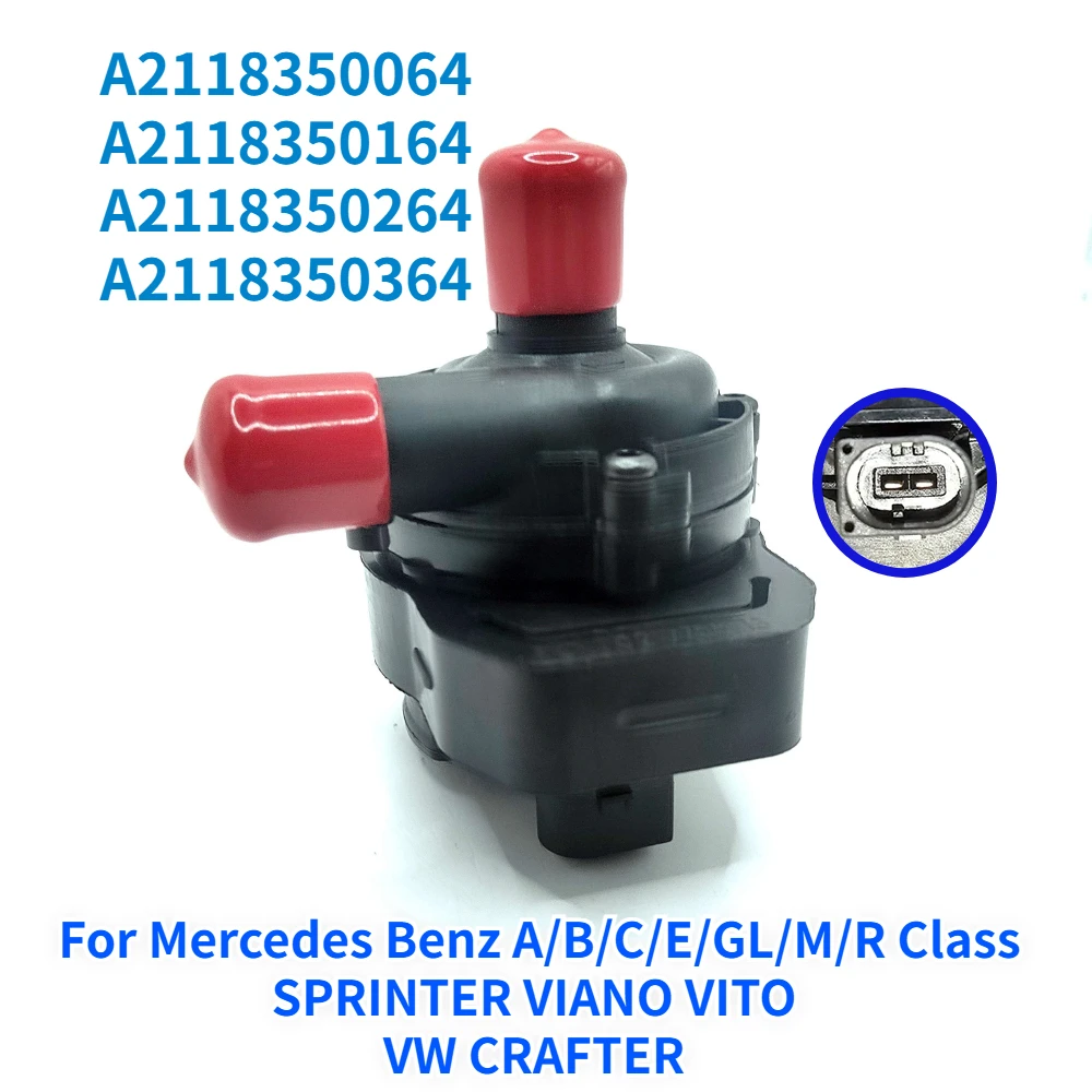 12V 2118350364 A2118350064 A2118350164 For Mercedes Benz A B C E GL M R Class SPRINTER VIANO VITO VW CRAFTER Water Pump 12V