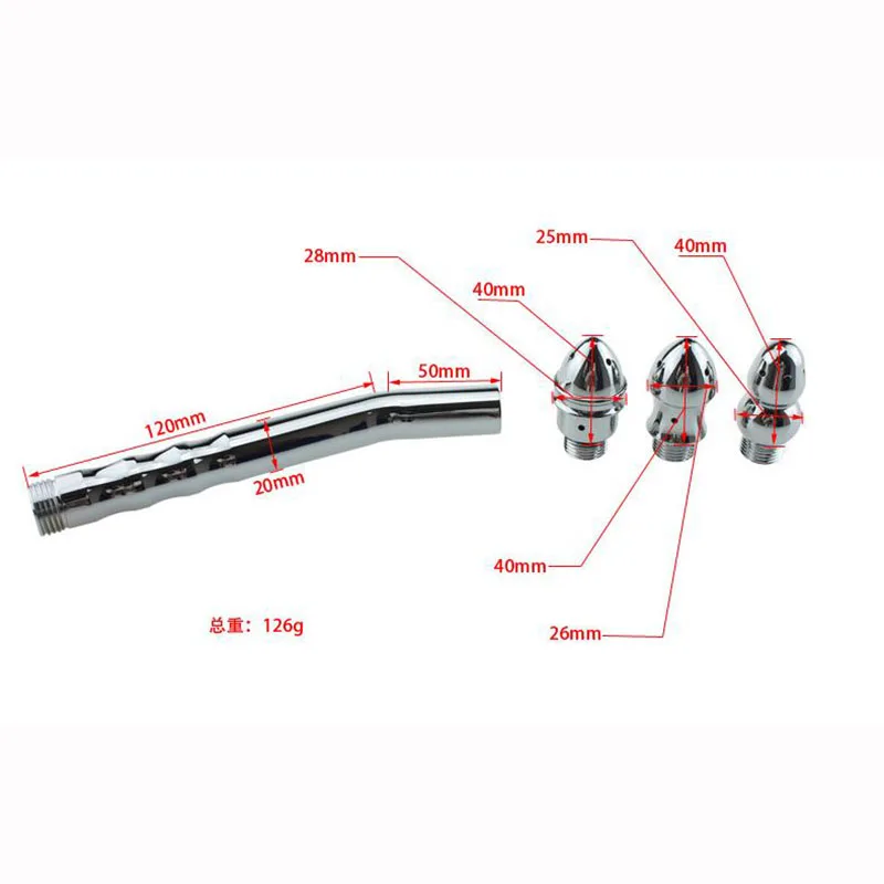 Enemator-limpiador de ducha Anal de colon, cabezal de lavadora, limpieza Anal y vaginal, Enema, limpiador Anal y Vaginal, lavado de ducha colónica