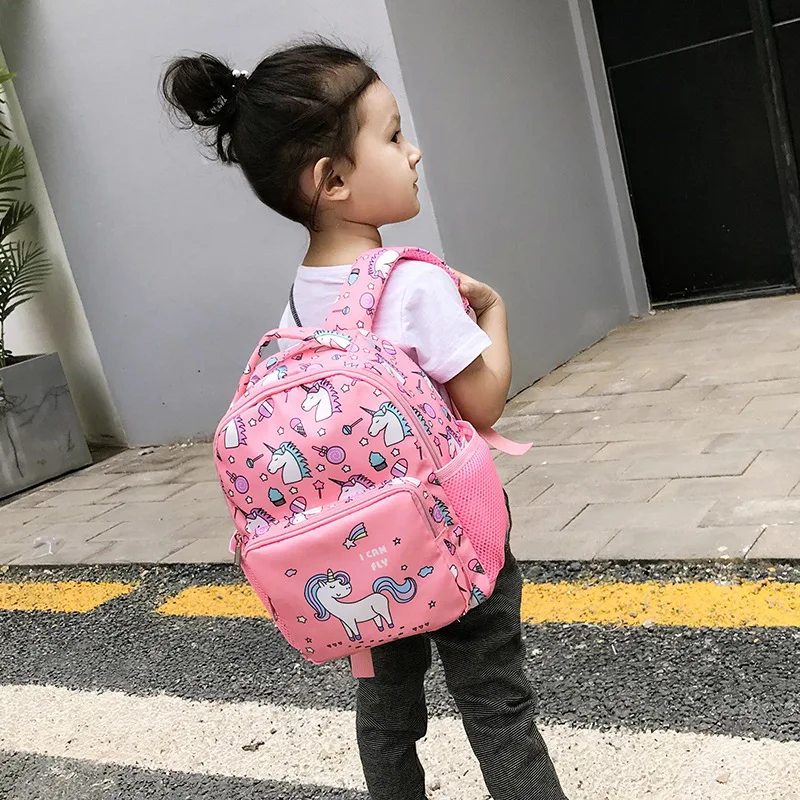 Lindas mochilas para crianças, Kindergarten Schoolbag para crianças, meninos e meninas, mochilas bebê