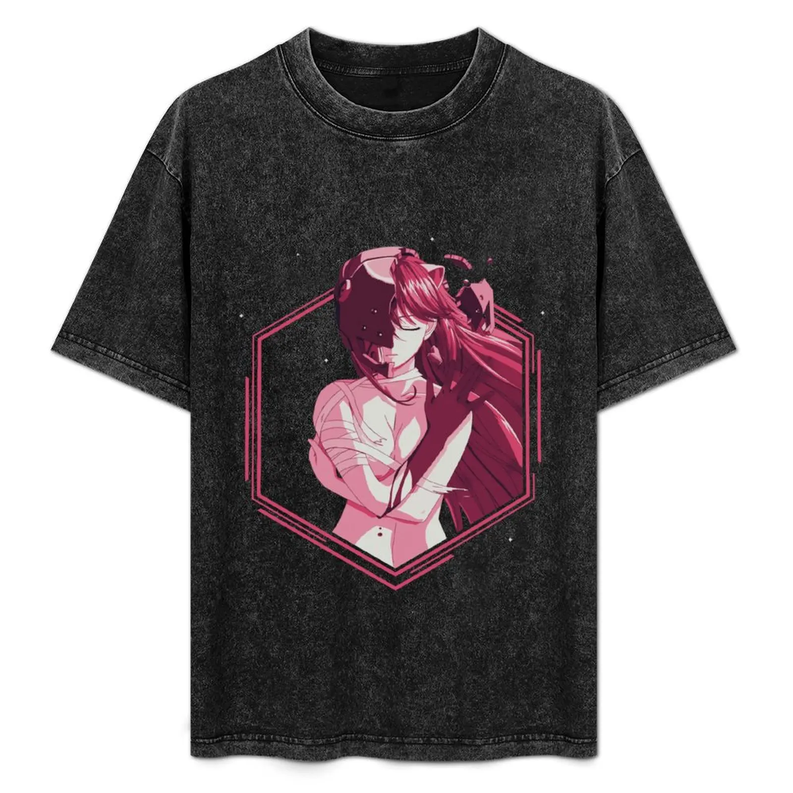

Lucy - Elfen Lied- Dark T-Shirt cotton man t-shirts graphics shirts men