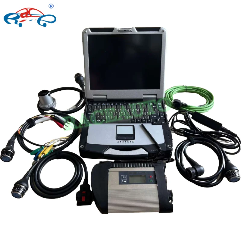 MB Star Wifi Connect SD Compact 4 Auto diagnosis DTS 2023.09v Software in 512GB SSD Super Speed in toughbook cf-31 laptop 4gb