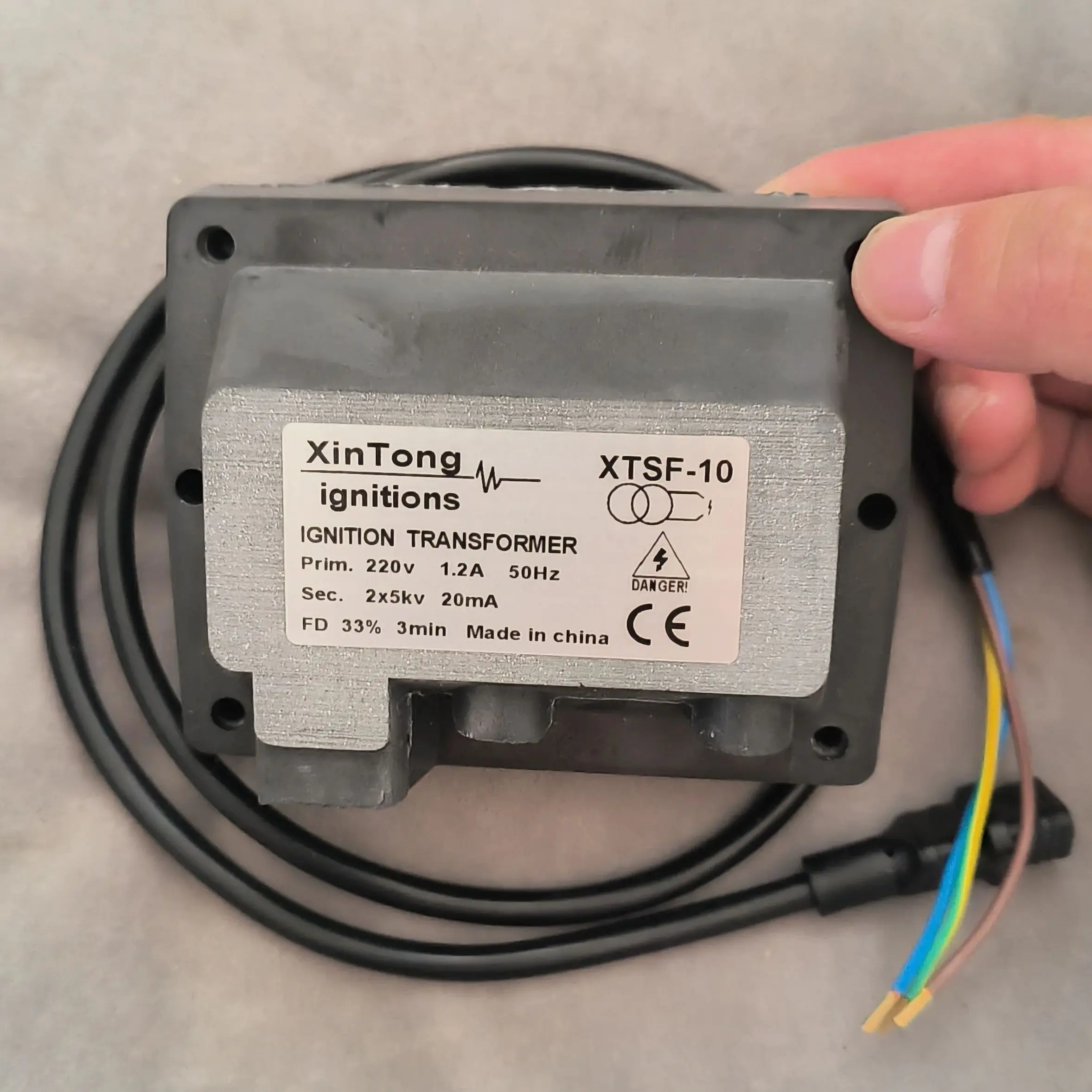 لإدخال موقد غلاية الزيت 220 فولت مع محول إشعال XinTong XTSF-10 ثنائي القطب