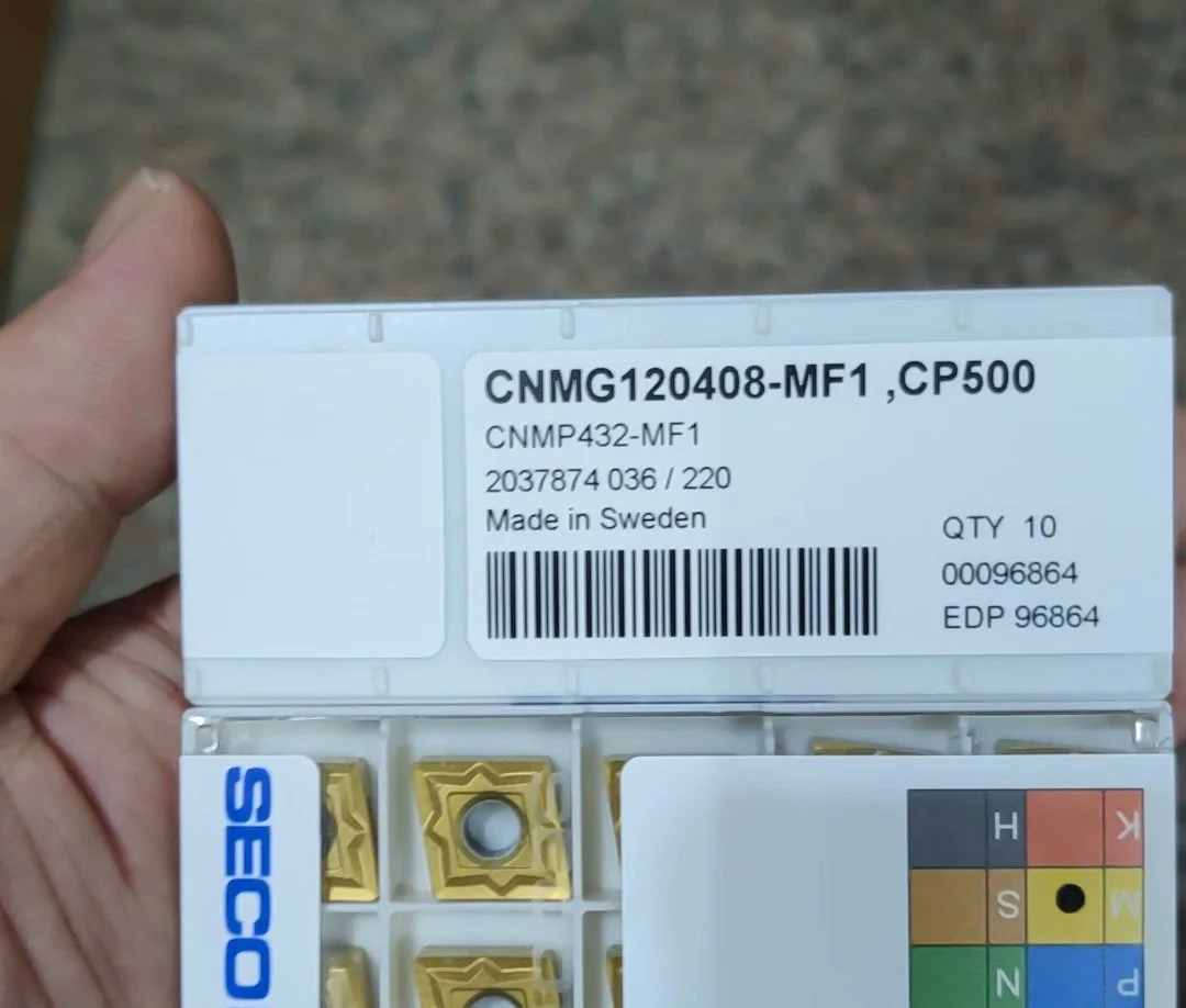 

Hard alloy cutting blades CNMG120404-MF1,CP200