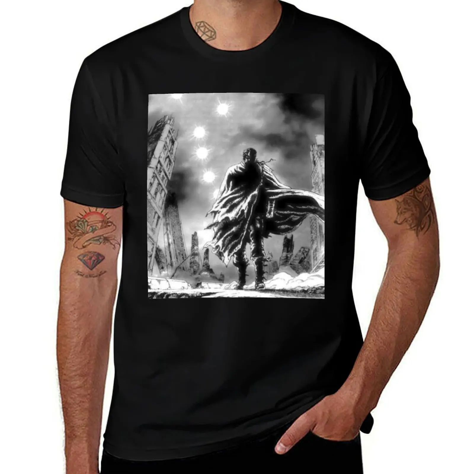 

Fist of the North Star Manga Panel Vintage T-Shirt gifts for boyfriend baggy shirts mens t shirts