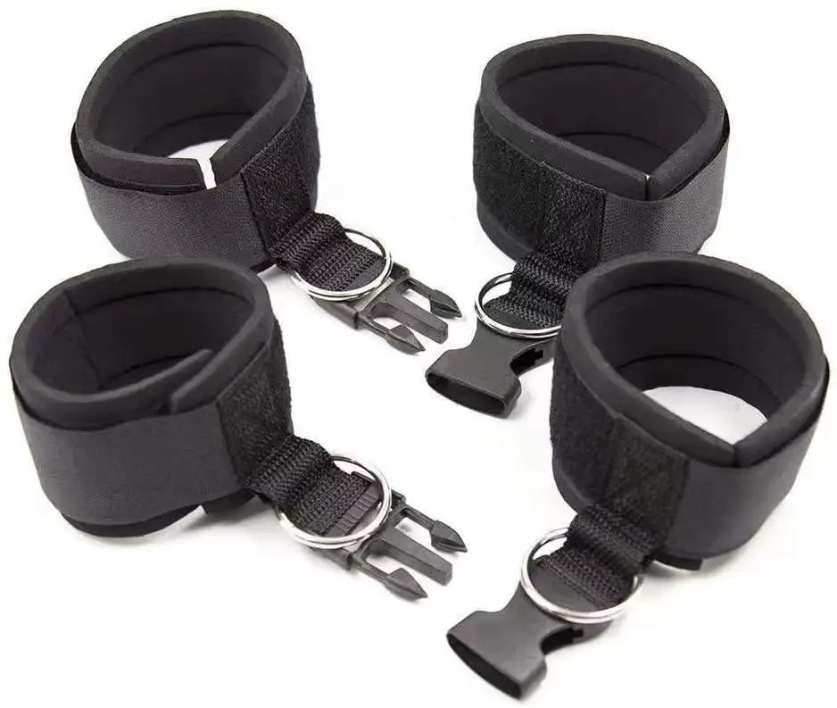 اكسسوارات الجنس الكبار تكبيل لعبة الجنس BDSM ضبط النفس اليد الأصفاد SM النساء زوجين لعبة الجنس الكبار المثيرة ألعاب Sextoy السرير ضبط النفس #5
