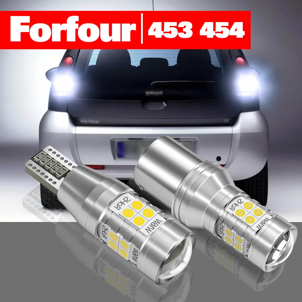 

For Smart Forfour MK1 454 MK2 453 2004-2006 2015-2019 2pcs LED Reverse Light Backup Lamp Accessories 2005 2016 2017 2018