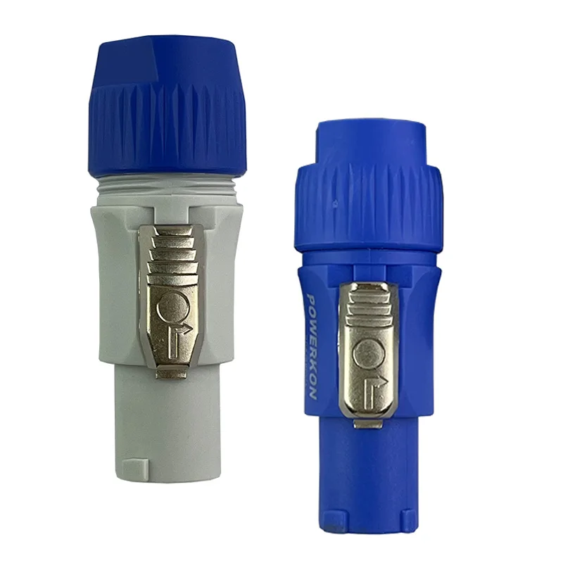 10pcs/lot Speakon Plug 3 PIN Powercon Connector 20A 250V AC Power Connector for Stage Lights