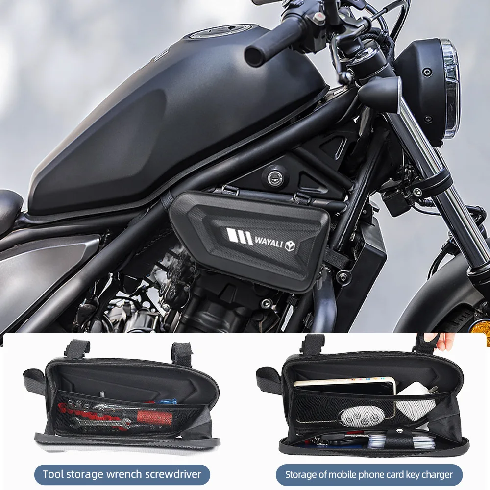 For CFMOTO CF MOTO 800MT 650MT 450MT 700MT MT 450 650 700 800 MT Accessories Tool Bag Waterproof Luggage Storage Bag Frame Bags